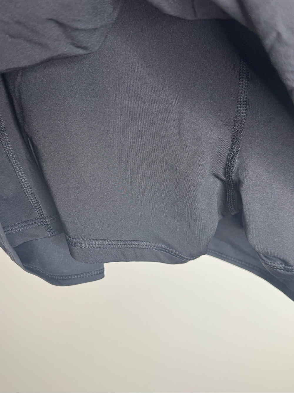 Avia NWT Black Athletic Skort with White Waistband Trim - Picture 4 of 6